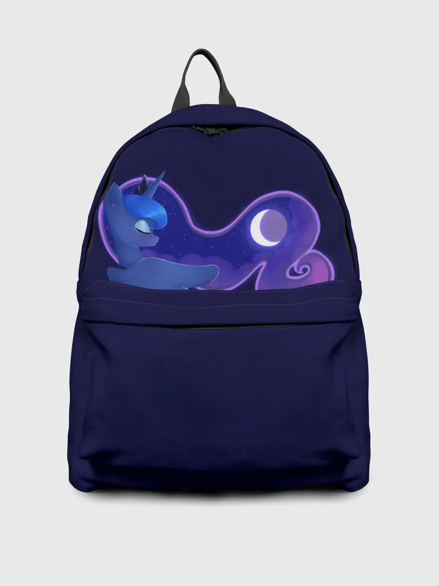 Рюкзак джинсовый / Принцесса Луна