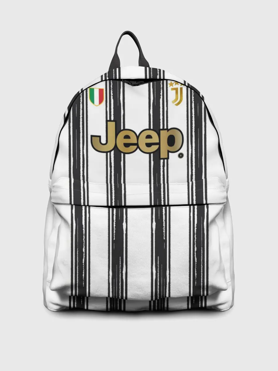 Рюкзак джинсовый / Форма Ювентуса 2020 2021 дом