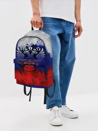 Рюкзак джинсовый / Россия | Russia | Герб