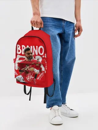 Рюкзак джинсовый / БРУНО ФЕРНАНДЕШ / МАНЧЕСТЕР