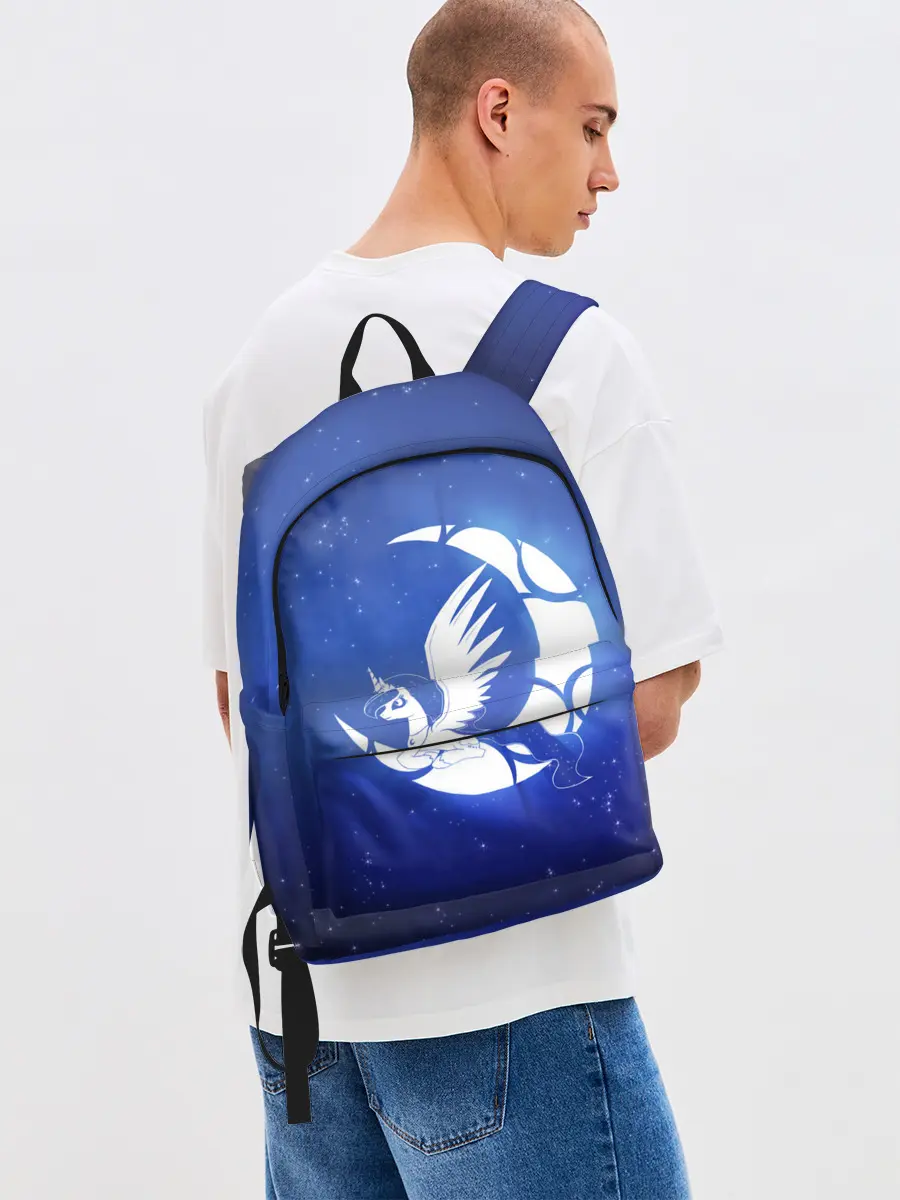 Рюкзак джинсовый / Лунная пони