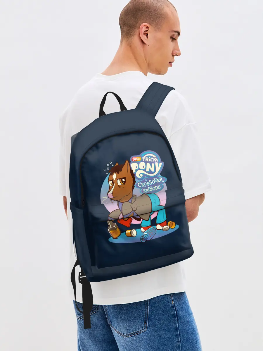 Рюкзак джинсовый / Pony x Bojack