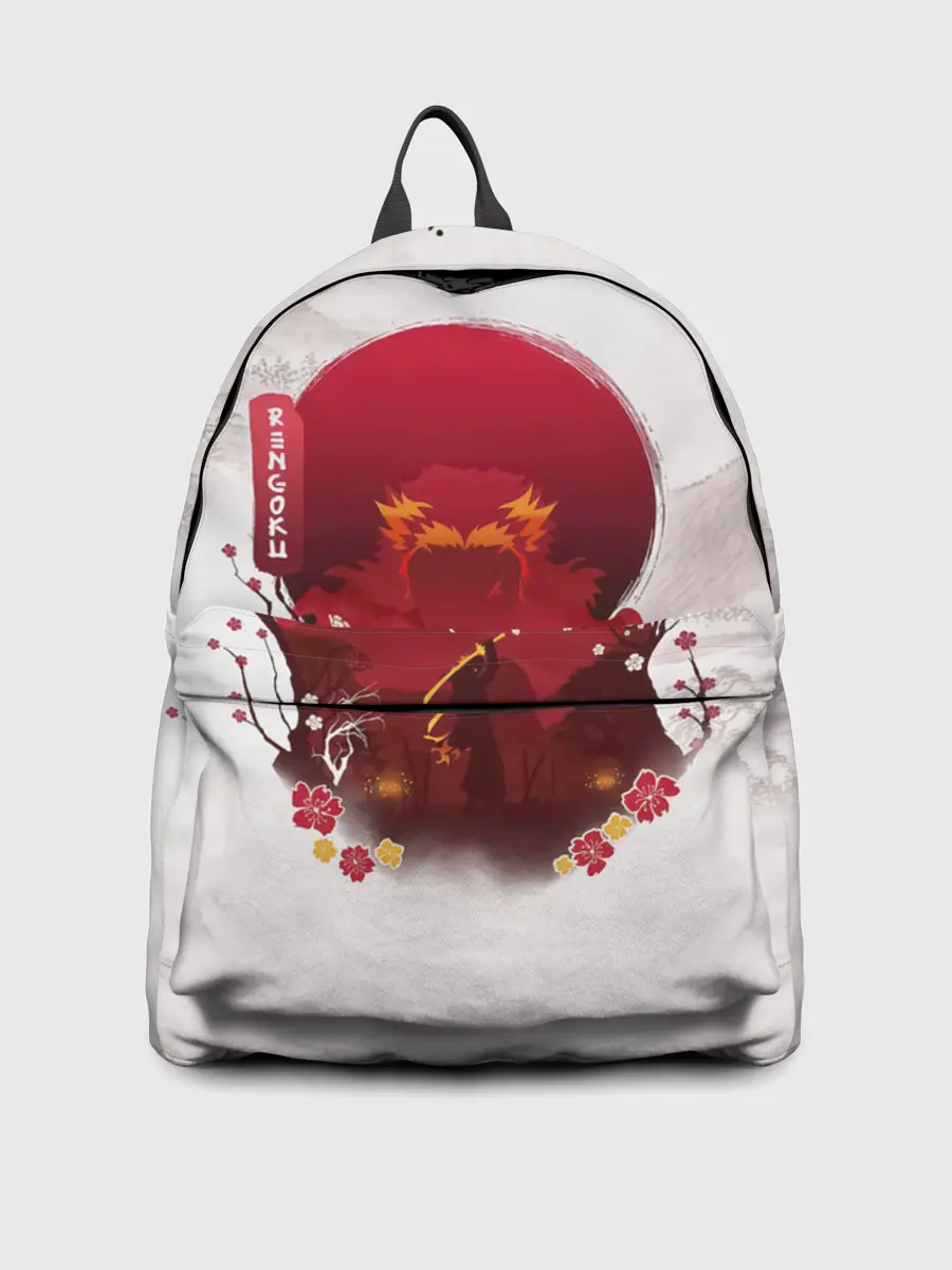 Рюкзак джинсовый / Кенджиро Ренгоку Kimetsu no Yaiba