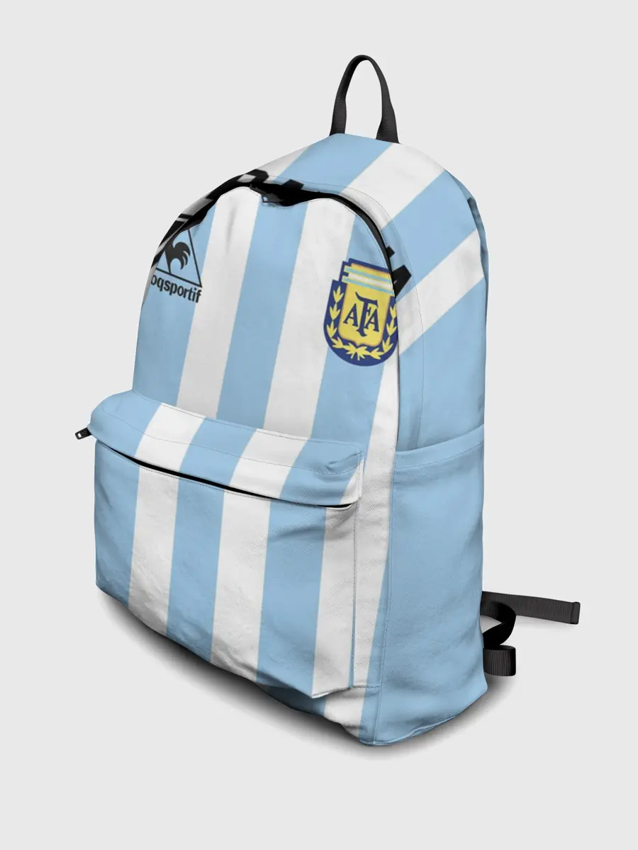 Рюкзак джинсовый / Форма Марадоны с автографом