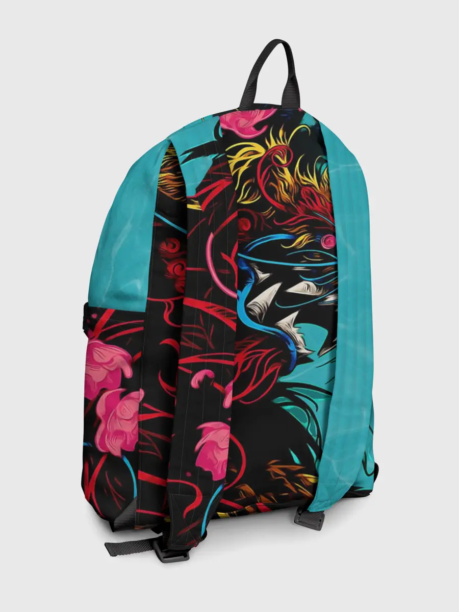 Рюкзак джинсовый / Дракон | Dragon