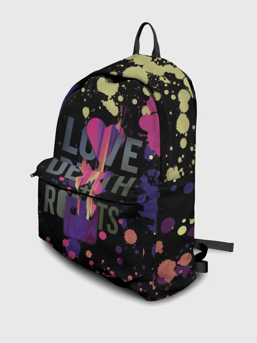 Рюкзак джинсовый / Love, Death and Robots