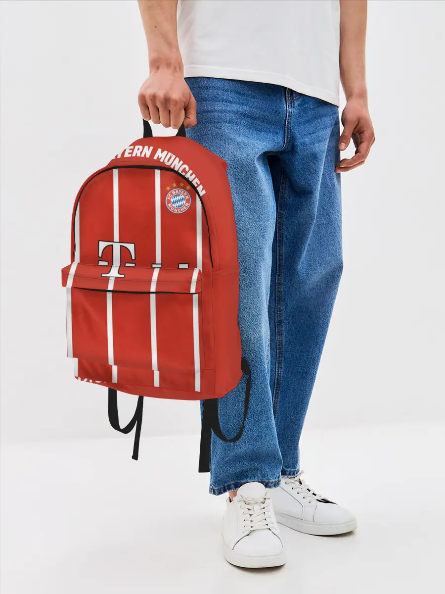 Рюкзак джинсовый / Роберт Левандовски 9