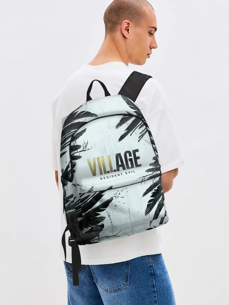 Рюкзак джинсовый / Resident Evil Village. Crow