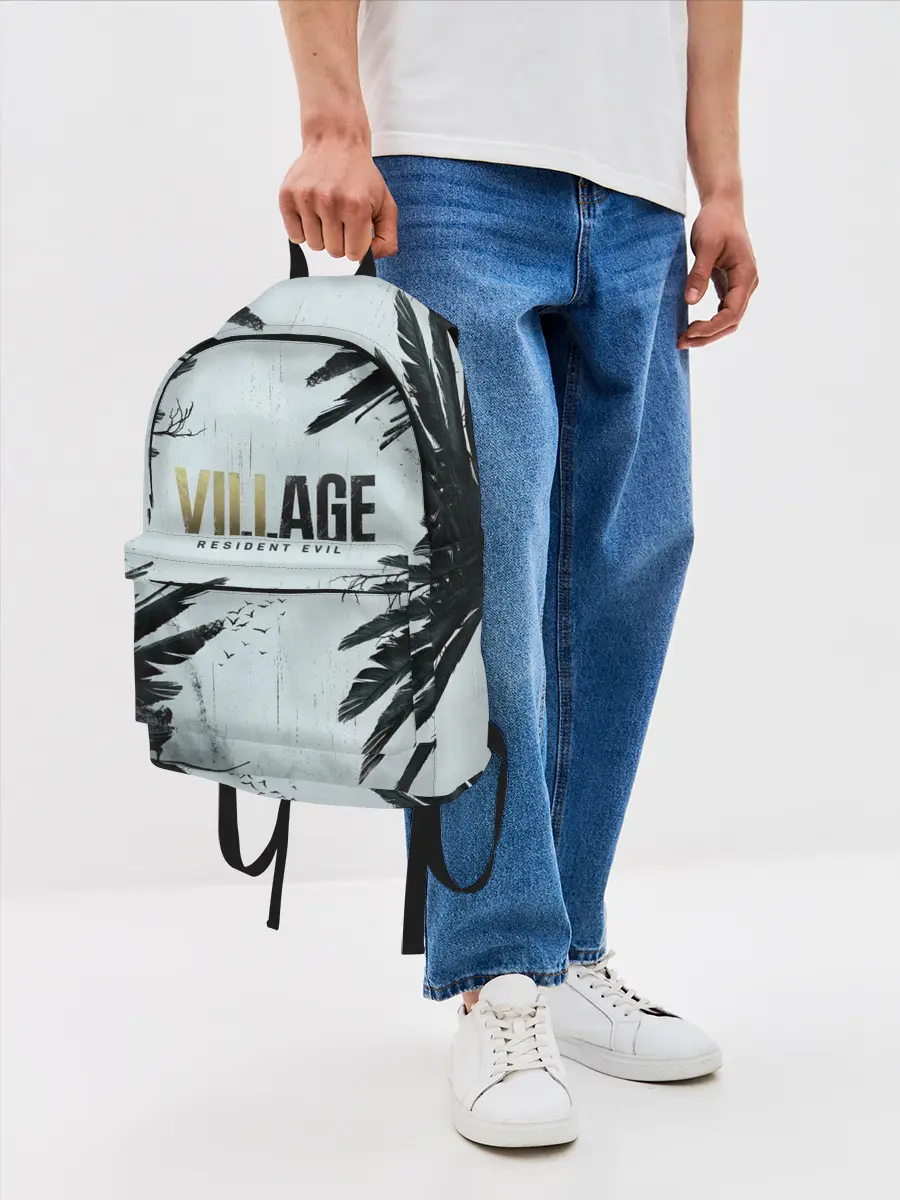 Рюкзак джинсовый / Resident Evil Village. Crow