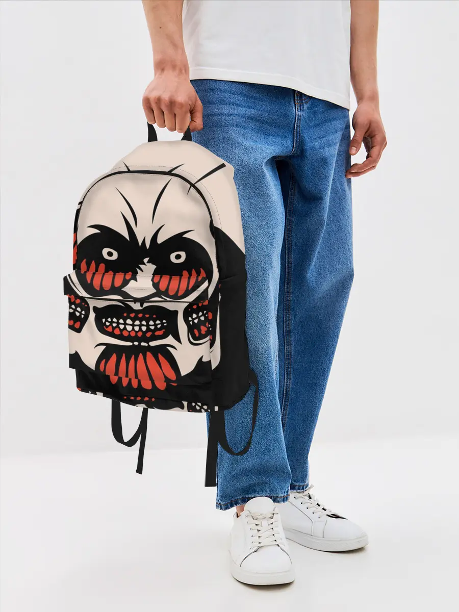 Рюкзак джинсовый / КОЛОССАЛЬНЫЙ ТИТАН