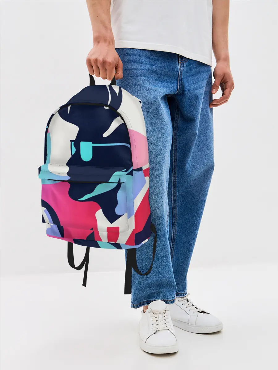 Рюкзак джинсовый / Персонаж