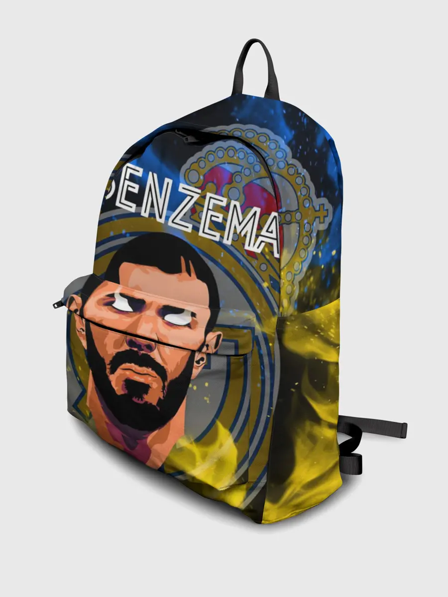 Рюкзак джинсовый / KARIM BENZEMA / КАРИМ БЕНЗЕМА