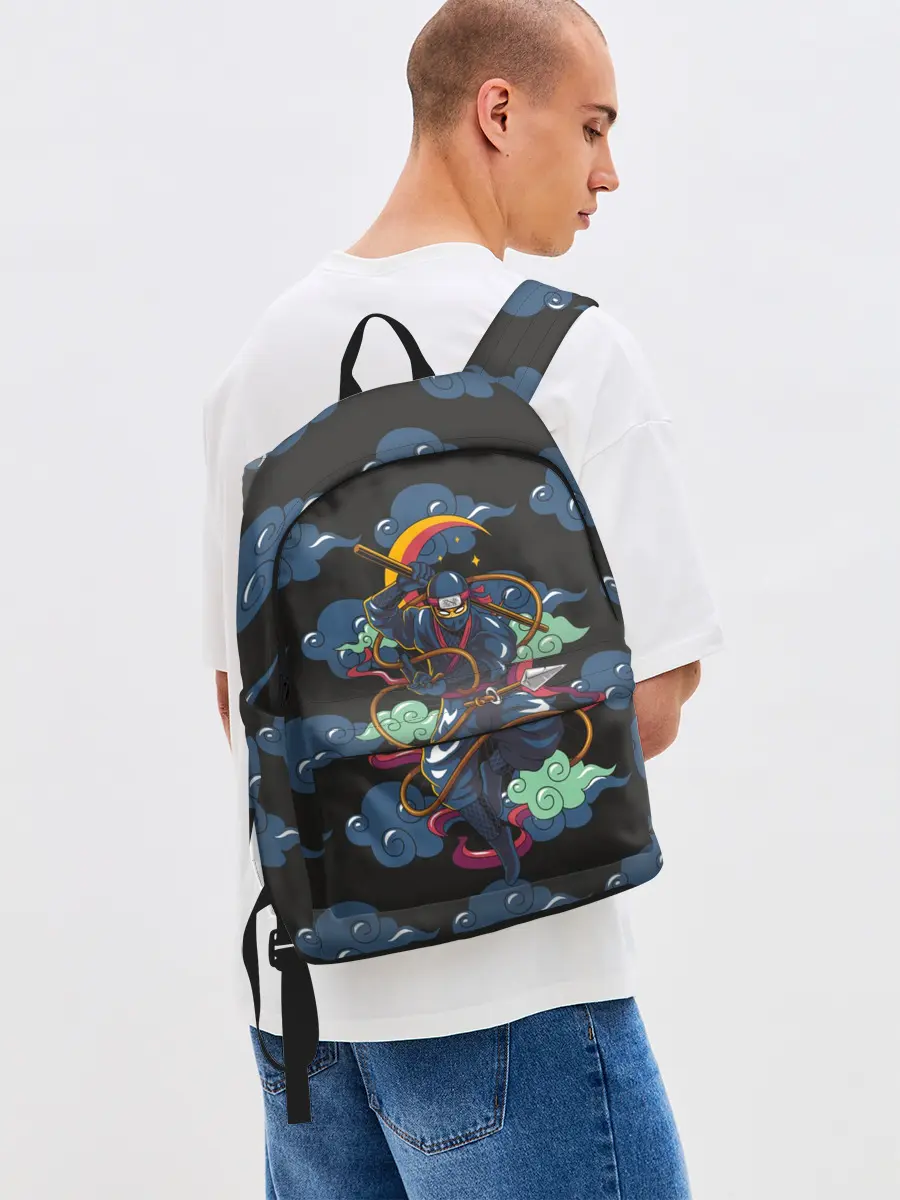 Рюкзак джинсовый / Ниндзя