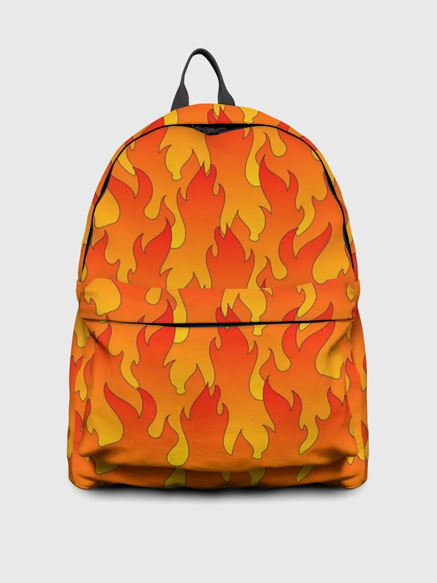 Рюкзак джинсовый / ПЛАМЯ 2.0