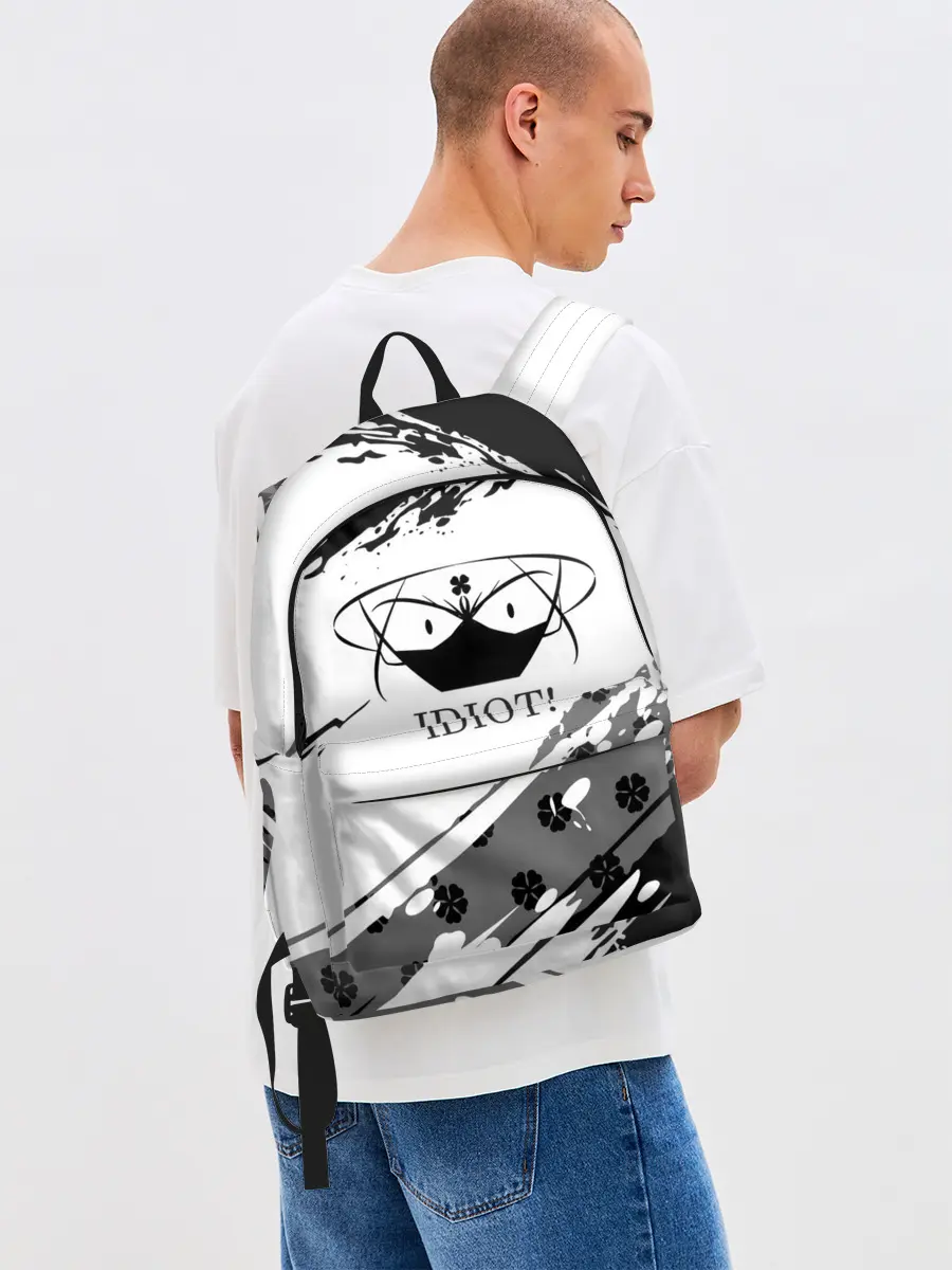 Рюкзак джинсовый / IDIOT! Black Clover
