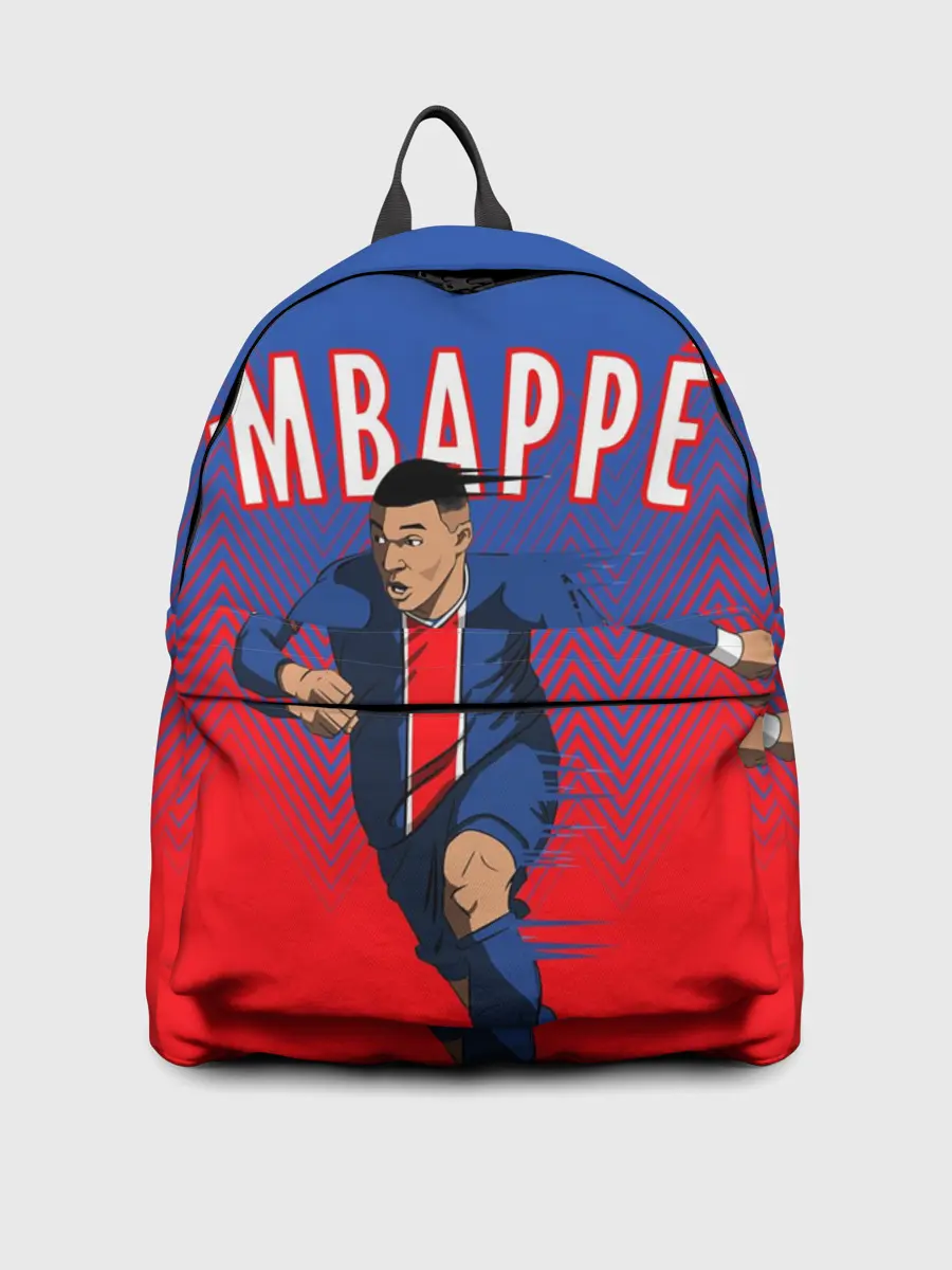 Рюкзак джинсовый / КИЛИАН МБАППЕ / KYLIAN MBAPPE