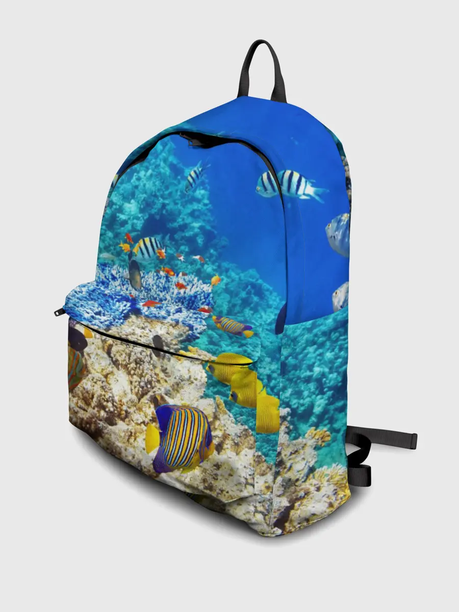 Рюкзак джинсовый / Морской мир