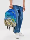Рюкзак джинсовый / Морской мир