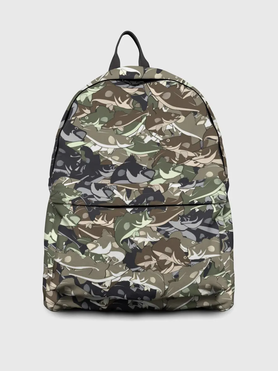 Рюкзак джинсовый / Камуфляж для рыбака