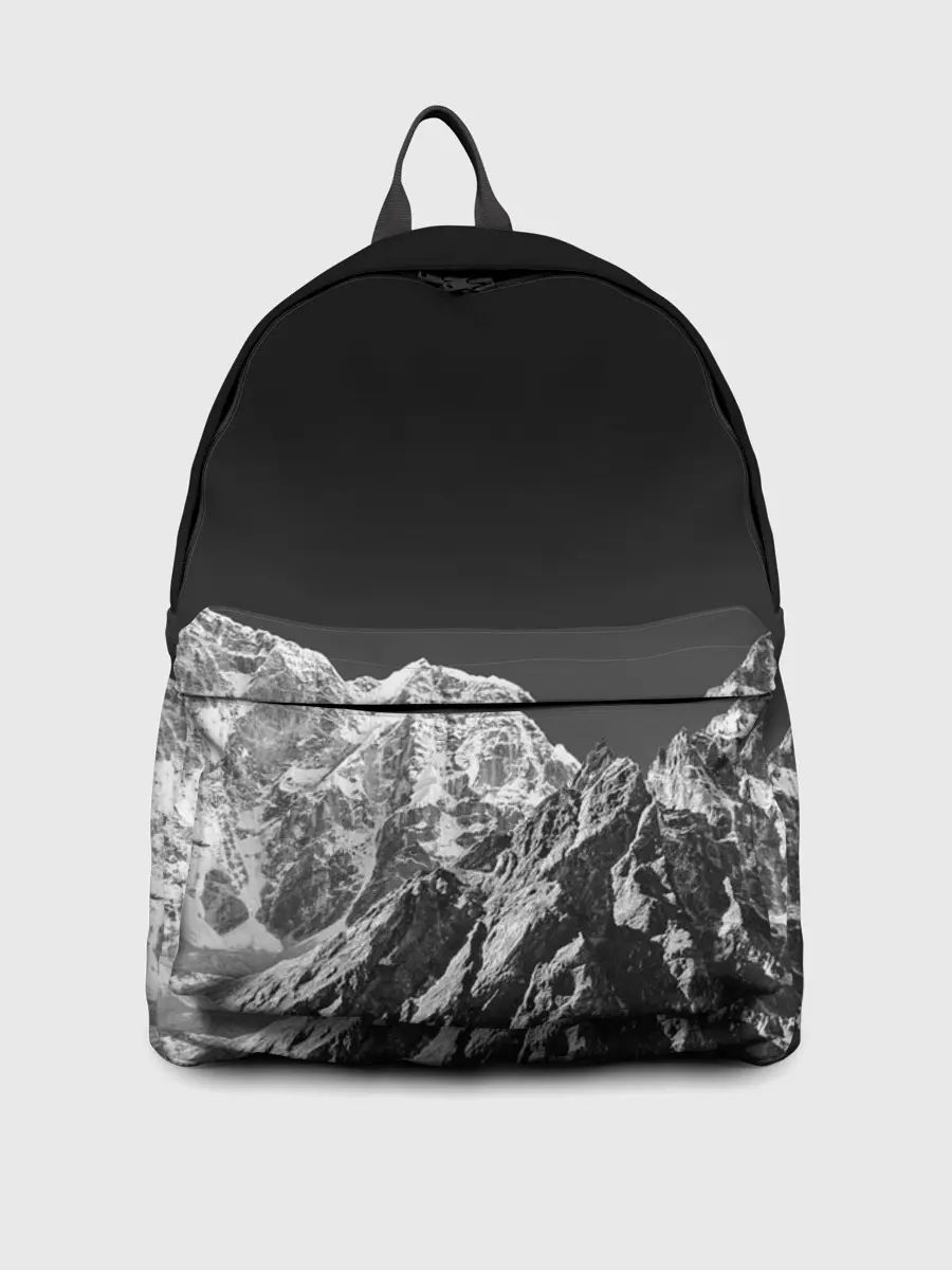 Рюкзак джинсовый / ГОРЫ В МОЕМ СЕРДЦЕ | КАМУФЛЯЖ