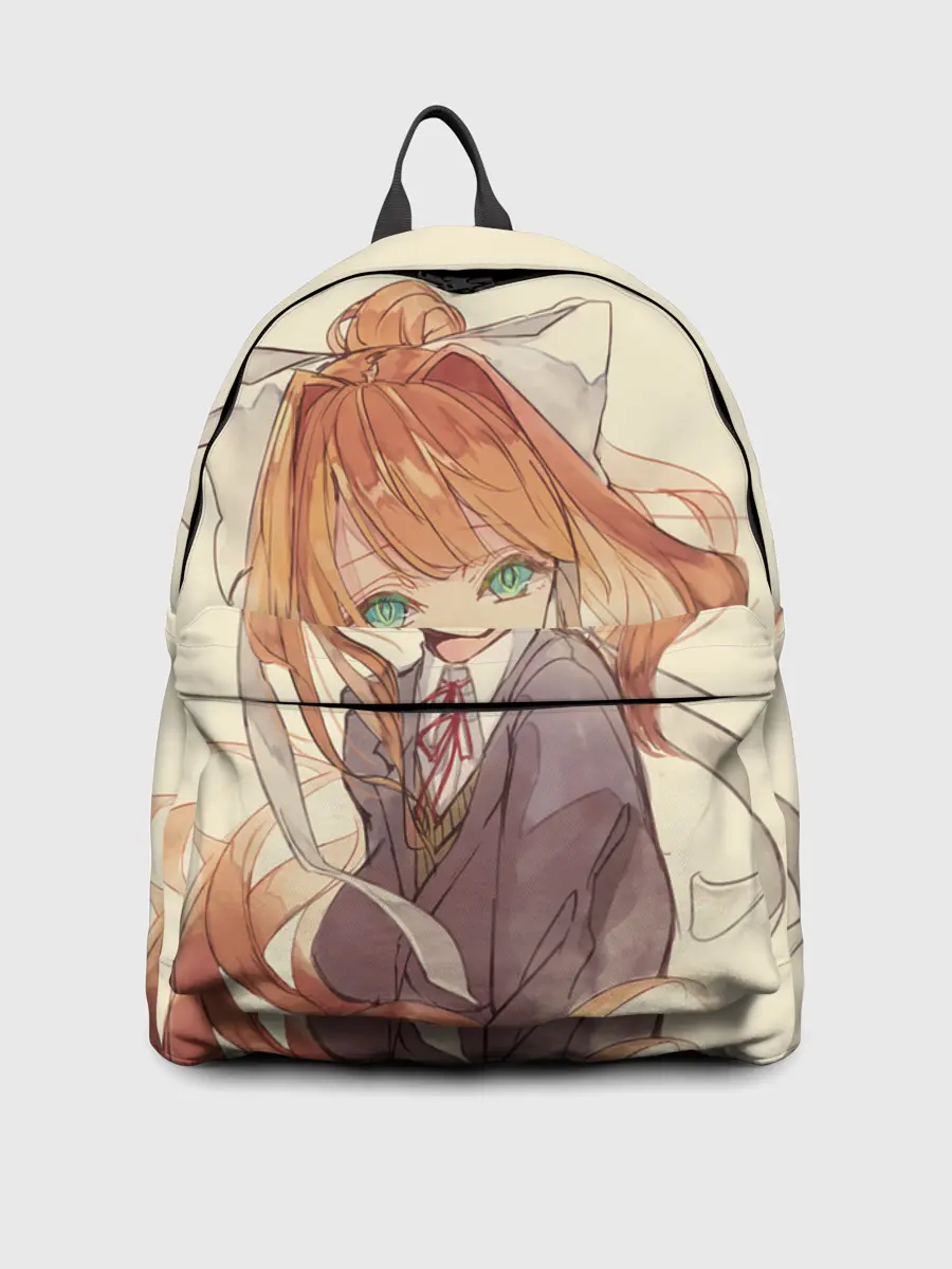 Рюкзак джинсовый / Нарисованная Моника