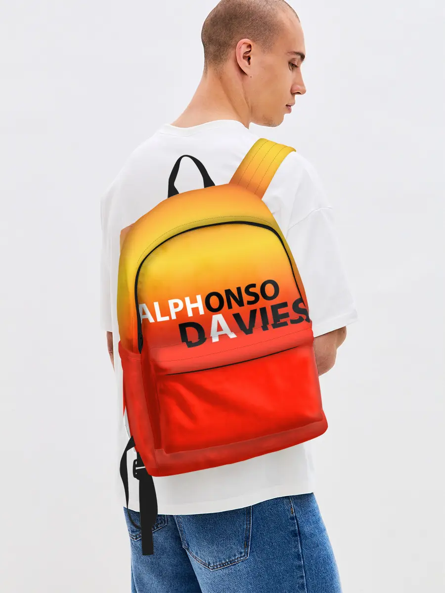 Рюкзак джинсовый / Крутой футбол. Дейвис