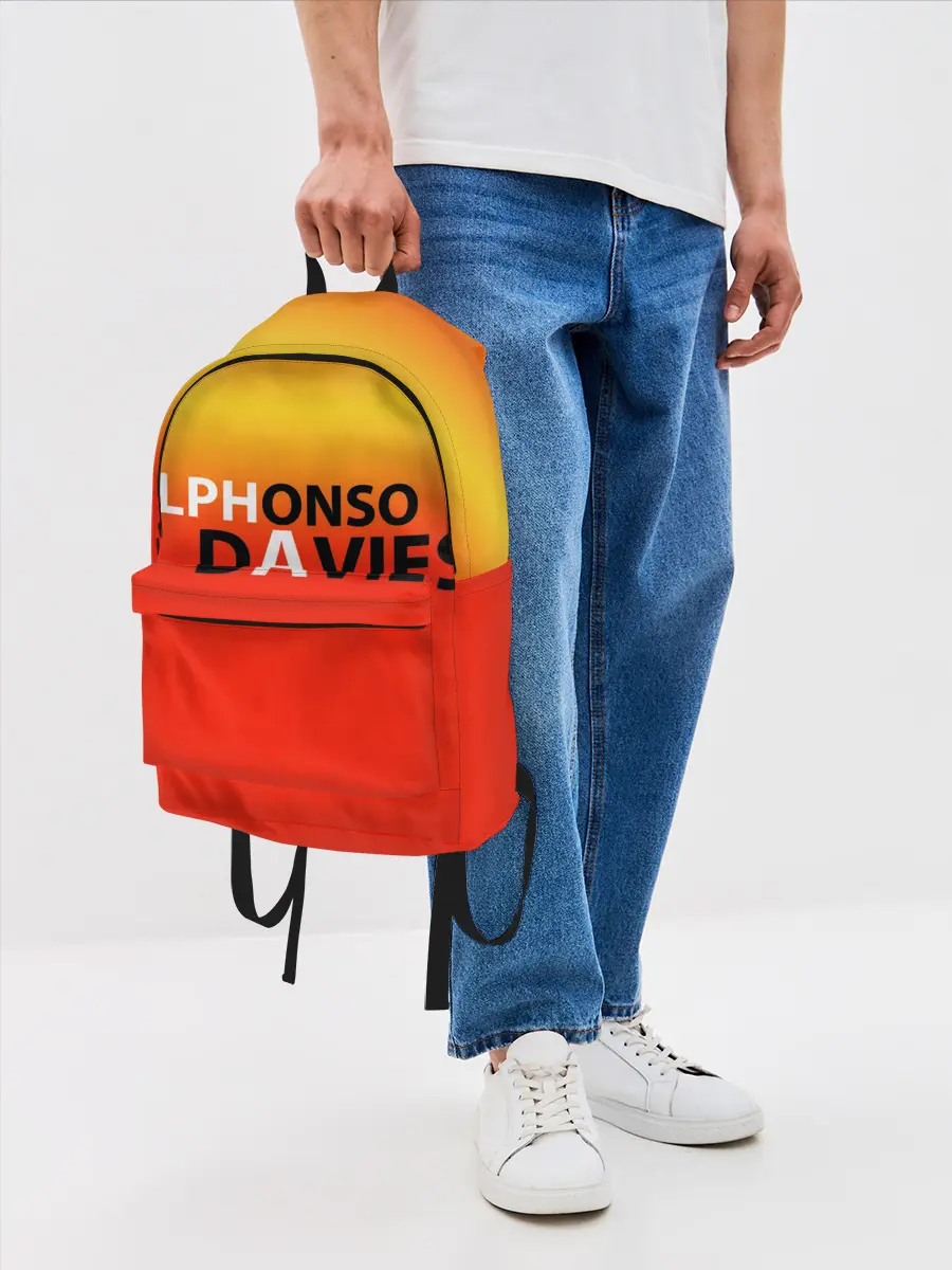 Рюкзак джинсовый / Крутой футбол. Дейвис