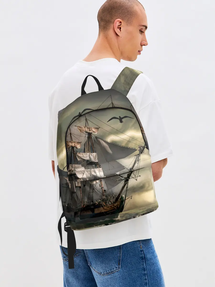 Рюкзак джинсовый / Парусник