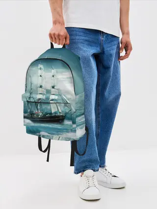 Рюкзак джинсовый / Парусник
