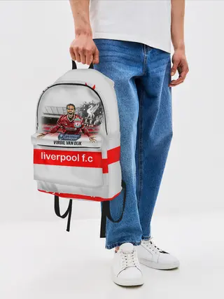 Рюкзак джинсовый / Вирджил ван Дейк YNWA