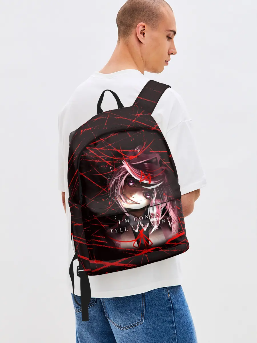 Рюкзак джинсовый / Literature Club Нацуки