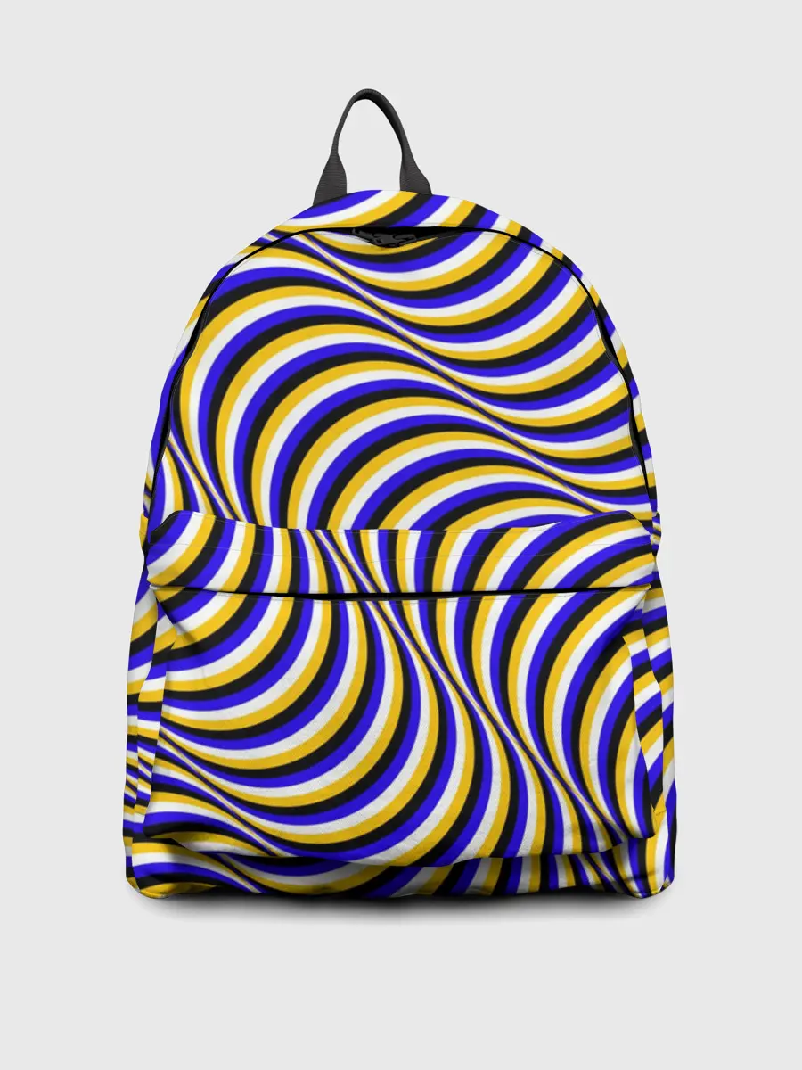 Рюкзак джинсовый / Иллюзия обман зрения