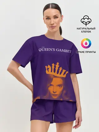 Женская пижама с шортами / Бэт