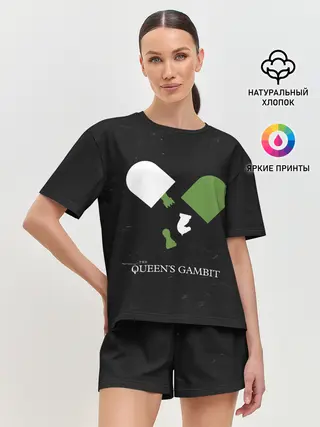 Женская пижама с шортами / Qweens gambit