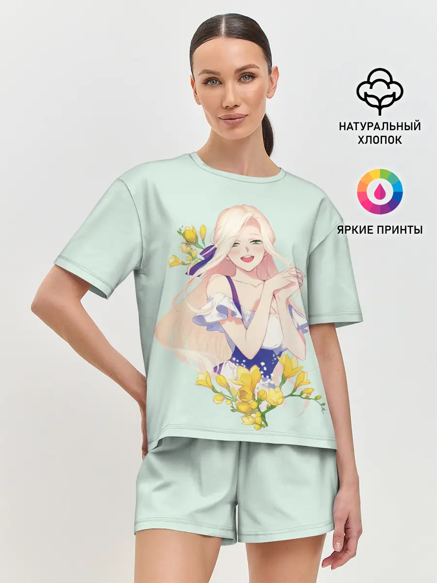 Женская пижама с шортами / Naui Manyeo