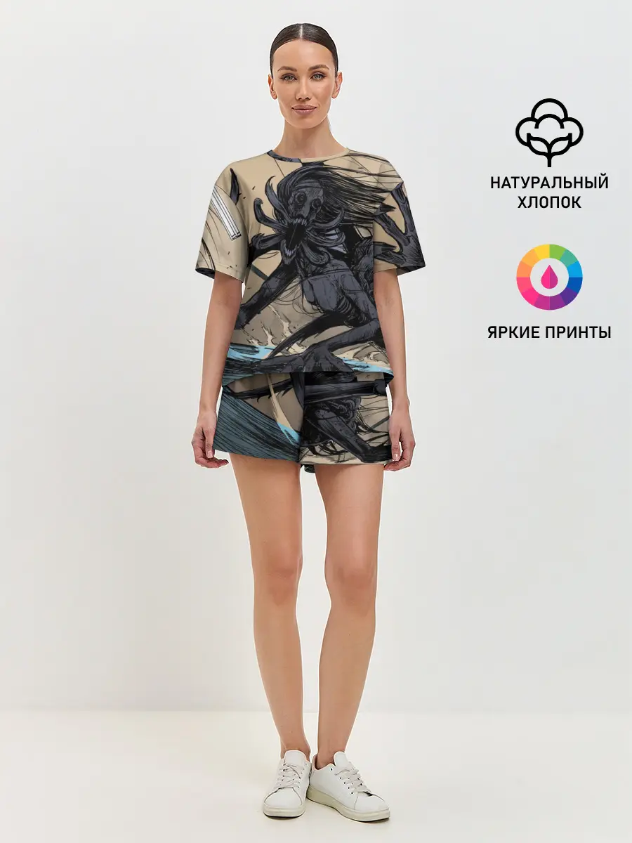 Женская пижама с шортами / Мерико Чан