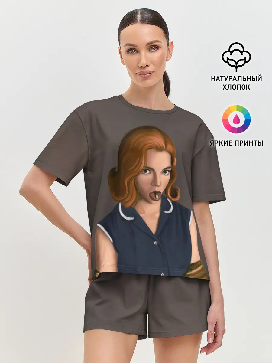 Женская пижама с шортами / Элизабет