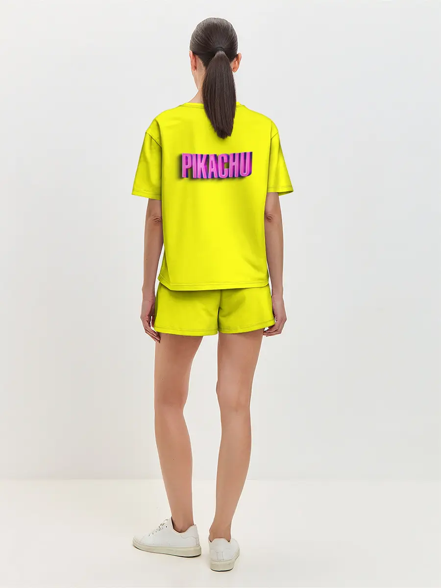Женская пижама с шортами / ПИКАЧУ | PIKACHU
