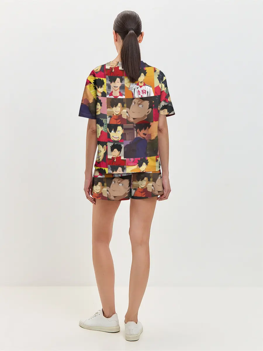 Женская пижама с шортами / КУРОО ТЕЦУРО / TETSURO