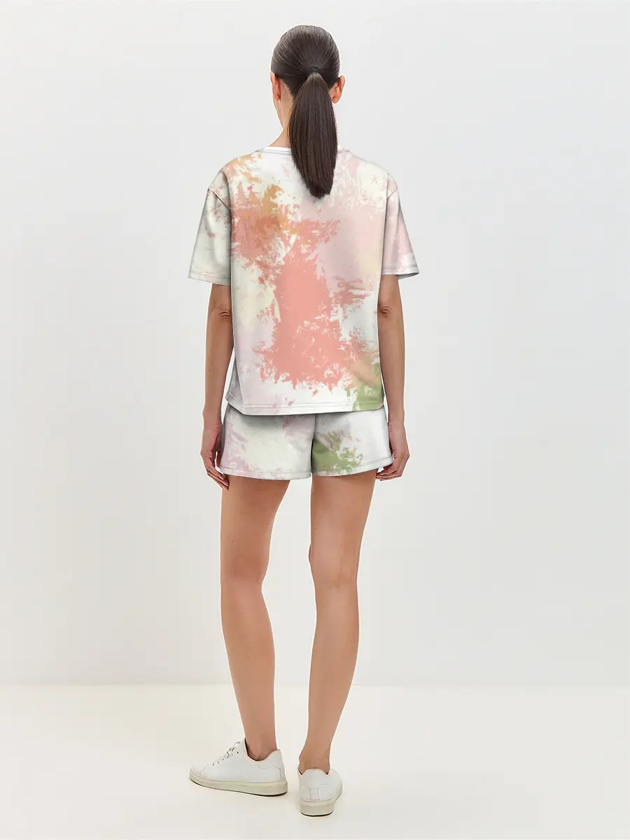 Женская пижама с шортами / Корзинка фруктов персонажи