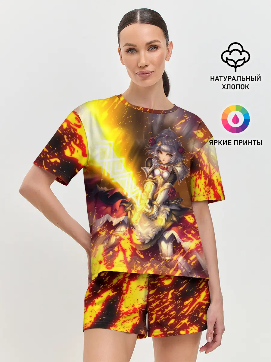 Женская пижама с шортами / Ноэлль | Noelle