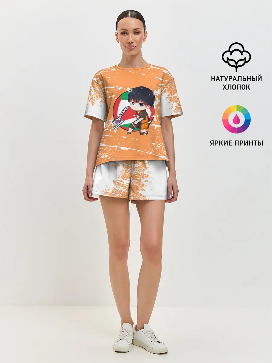 Женская пижама с шортами / Kageyama tobio | Haikyu