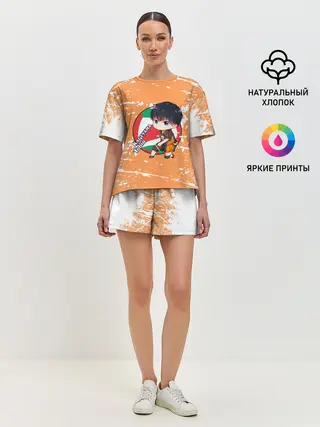 Женская пижама с шортами / Kageyama tobio | Haikyu