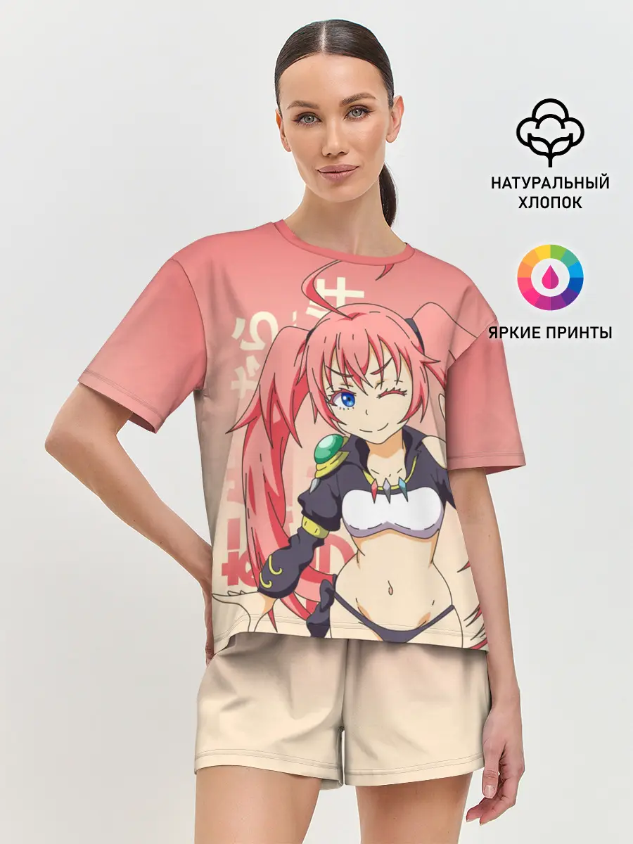 Женская пижама с шортами / TenSura, Милим