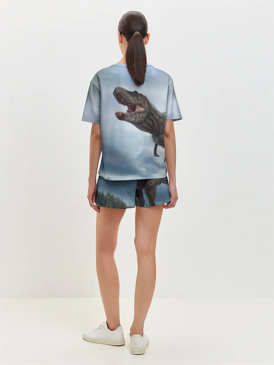 Женская пижама с шортами / Jurassic World | Мир Юрского периода