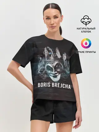 Женская пижама с шортами / Boris Brejcha Mask