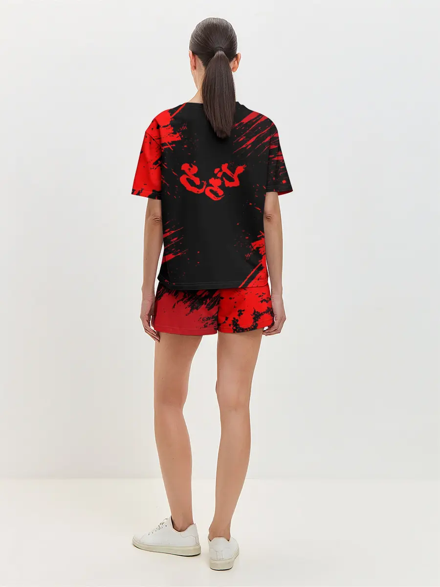 Женская пижама с шортами / Хяккимару | Dororo | Дороро