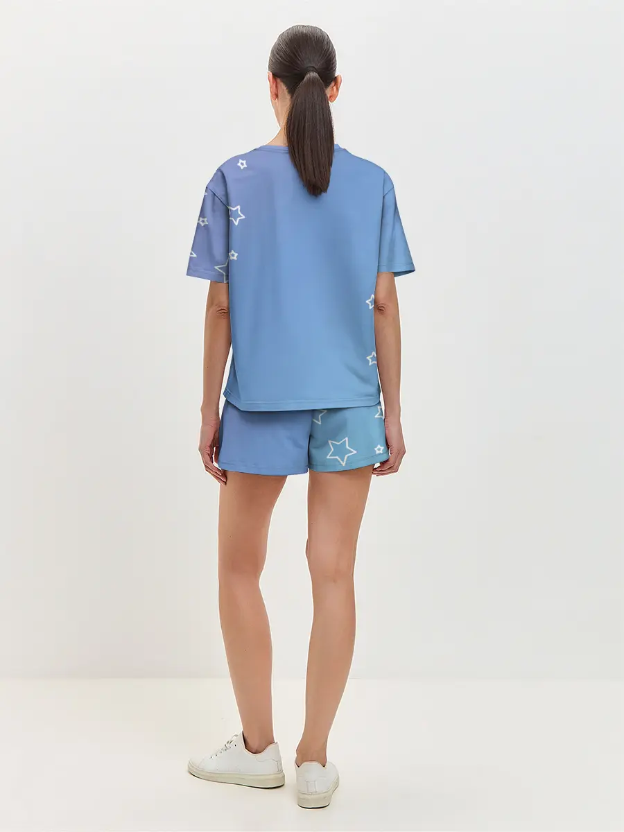 Женская пижама с шортами / Знак Весы