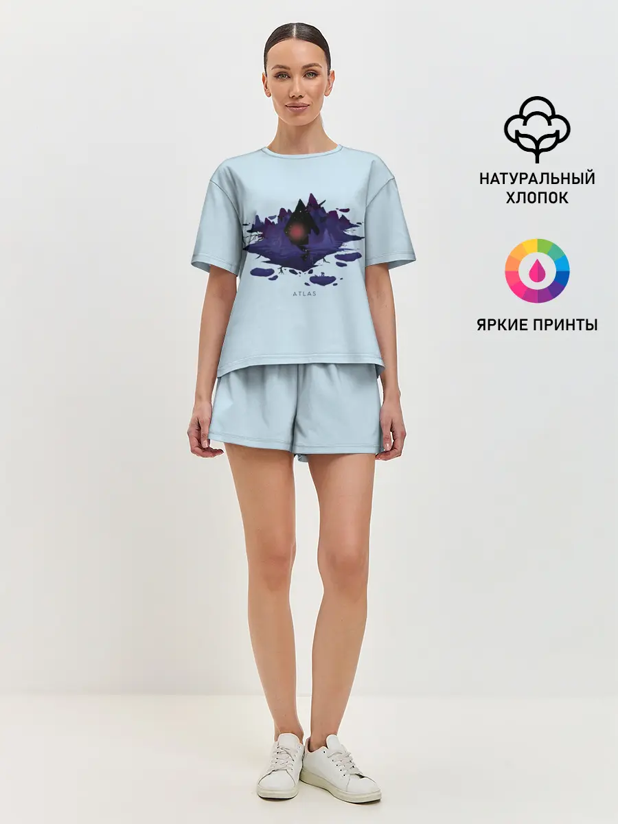 Женская пижама с шортами / Atlas