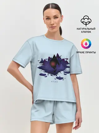Женская пижама с шортами / Atlas
